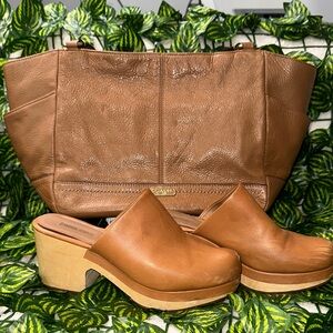 Rachel Comey Tan Leather Mules